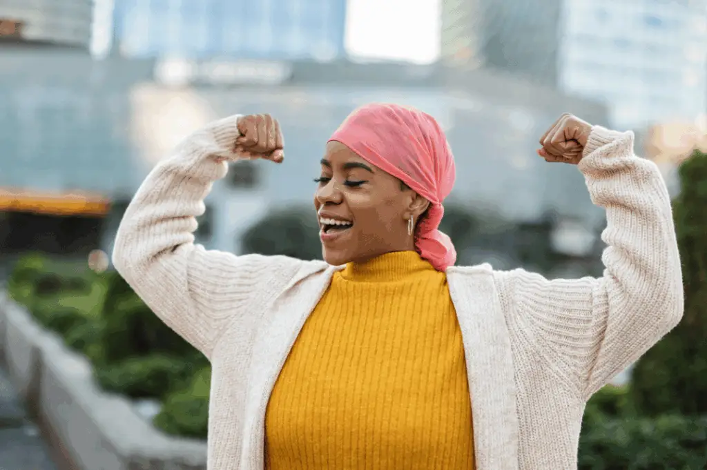 Visual related to how to navigate the ups and downs of cancer recovery