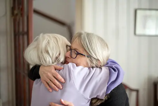 Person receiving a pancreatic cancer diagnosis